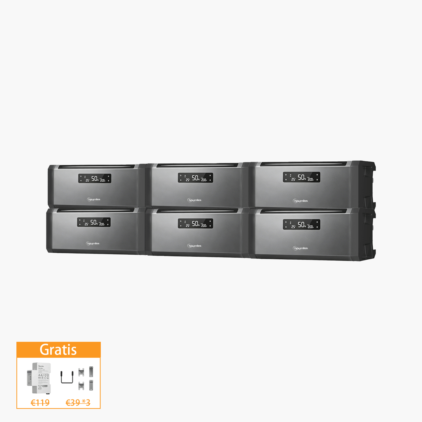 HiBattery 1920 AC Plug-In Solar Battery