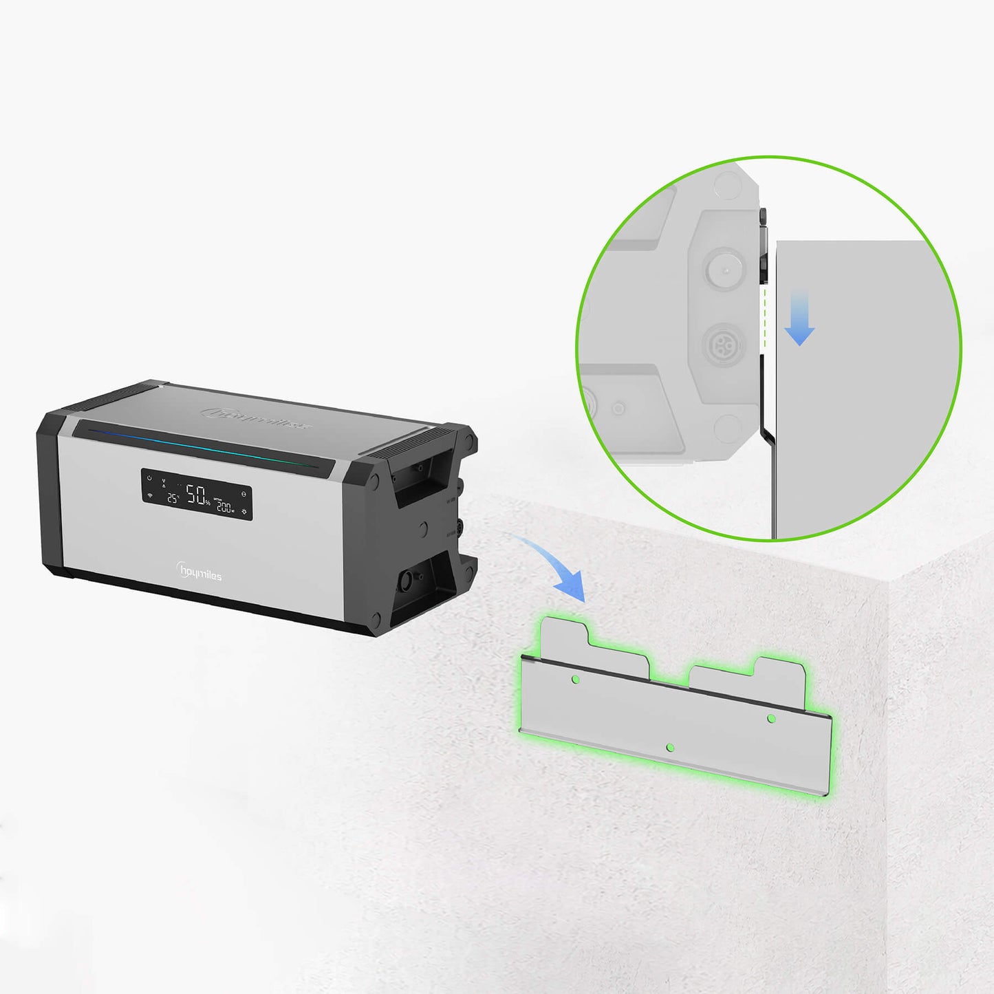HiBattery 1920 AC Mounting Set